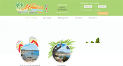 Desktop Screenshot of campinglesmoulieres.com